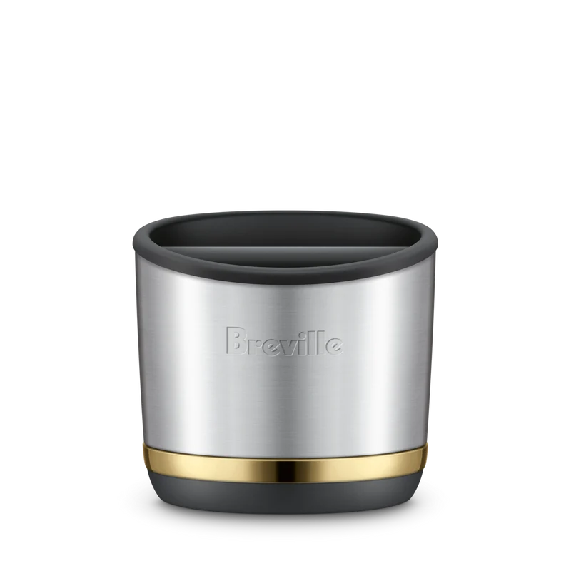 Breville The Knock Box 10 Brushed Stainless Steel Brass